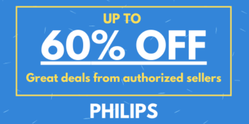 Up to 60% off Philips